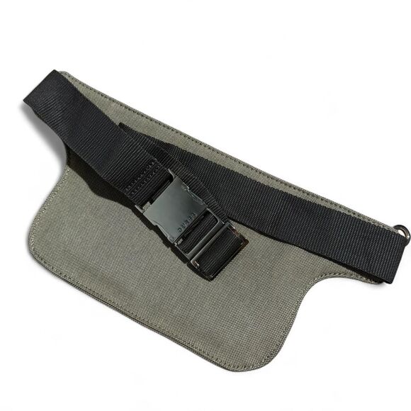 Y2K GUESS 90s Olive Green Canvas Belt Bag / Fanny Pack - Picture 4 of 7